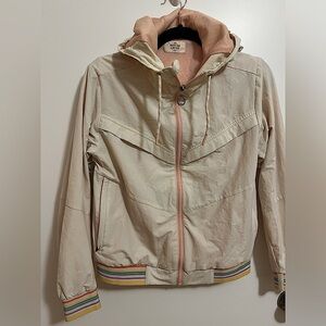 Marine Layer Retro-style Windbreaker Jacket, size small